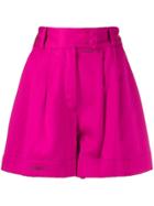 Styland Pleated Shorts - Pink