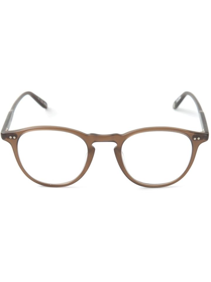 Garrett Leight 'hampton' Optical Glasses - Brown