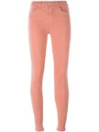 J Brand Skinny Jeans, Women's, Size: 29, Pink/purple, Cotton/spandex/elastane/lyocell