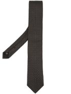 Dolce & Gabbana Embroidered Pattern Tie - Black
