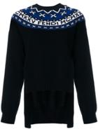 Fendi Embroidered Sweater - Black
