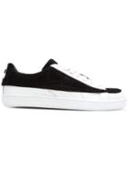 Puma Flat Lace-up Sneakers - Black