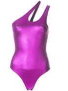 Alexandre Vauthier Metallic Body Suit - Pink & Purple