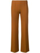 Romeo Gigli Vintage 2000's Mid Rise Slim Trousers - Brown