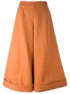 Delpozo Wide-legged Cropped Trousers
