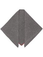 Cashmere In Love Bea Triangle Scarf - Grey