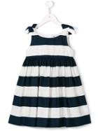 Dolce & Gabbana Kids Striped Dress, Toddler Girl's, Size: 4 Yrs, Blue