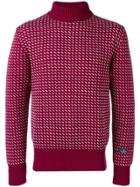 Woolrich Aimé Leon Dore Pattern Knit Sweater - Pink
