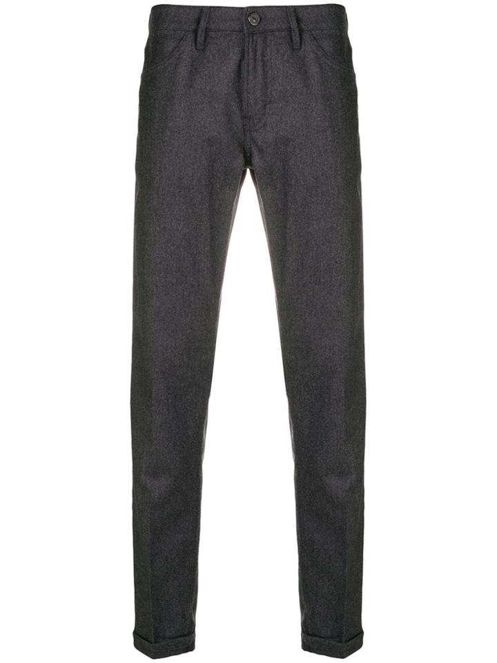 Pt05 Straight Leg Trousers - Grey