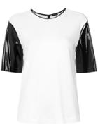 Tufi Duek Panelled T-shirt - White