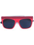 Stella Mccartney Kids - 'falabella' Print Sunglasses - Kids - Acetate - One Size, Girl's, Red