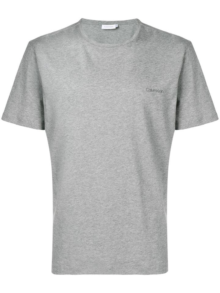 Ck Calvin Klein Chest Logo T-shirt - Grey
