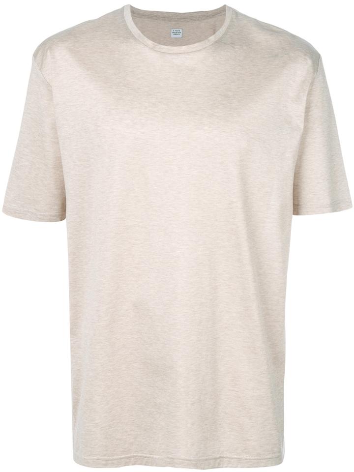 E. Tautz Oversized T-shirt - Nude & Neutrals