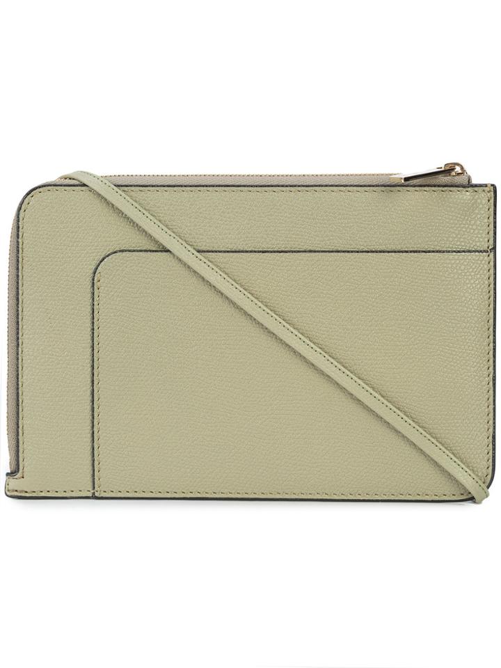 Valextra Invisible Crossbody Bag - Green