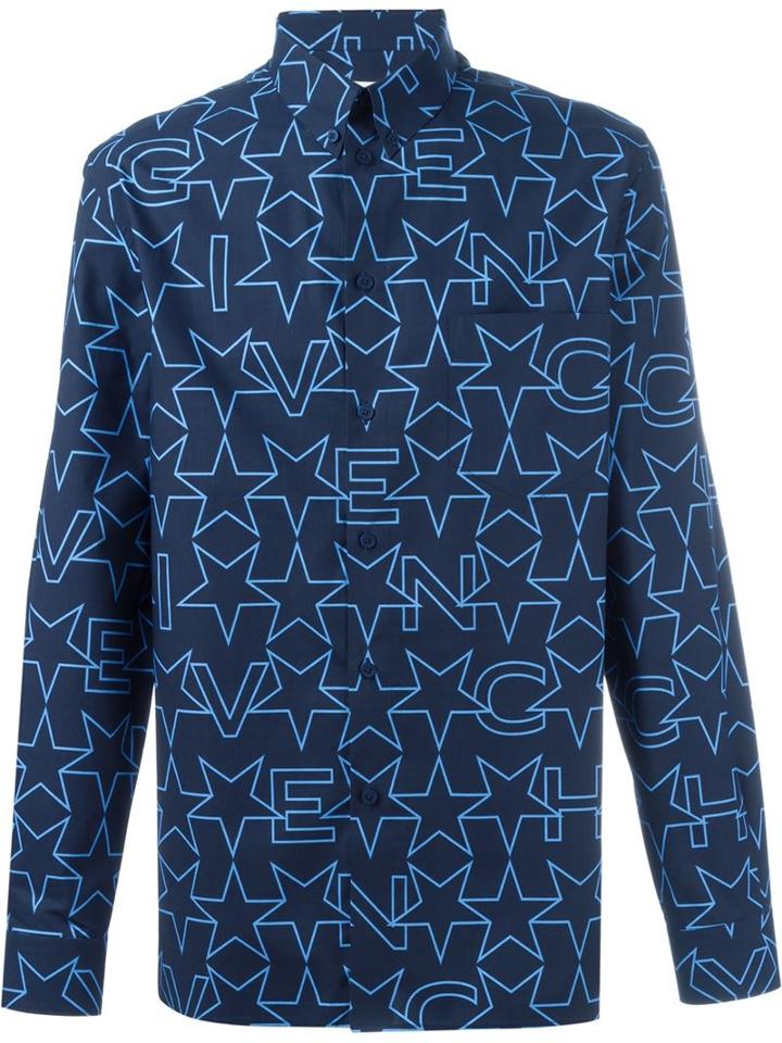 Givenchy Geometric Star Print Shirt