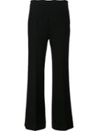 Roland Mouret Straight Leg Trousers, Women's, Size: 10, Black, Wool