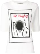 Holland & Holland The Hedgehog Print T-shirt - White