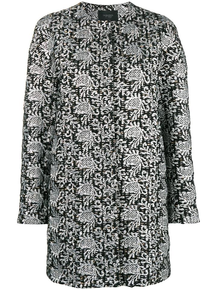 Giambattista Valli Embroidered Cardi-coat - Metallic