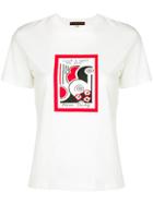 Alexa Chung Front Printed T-shirt - White