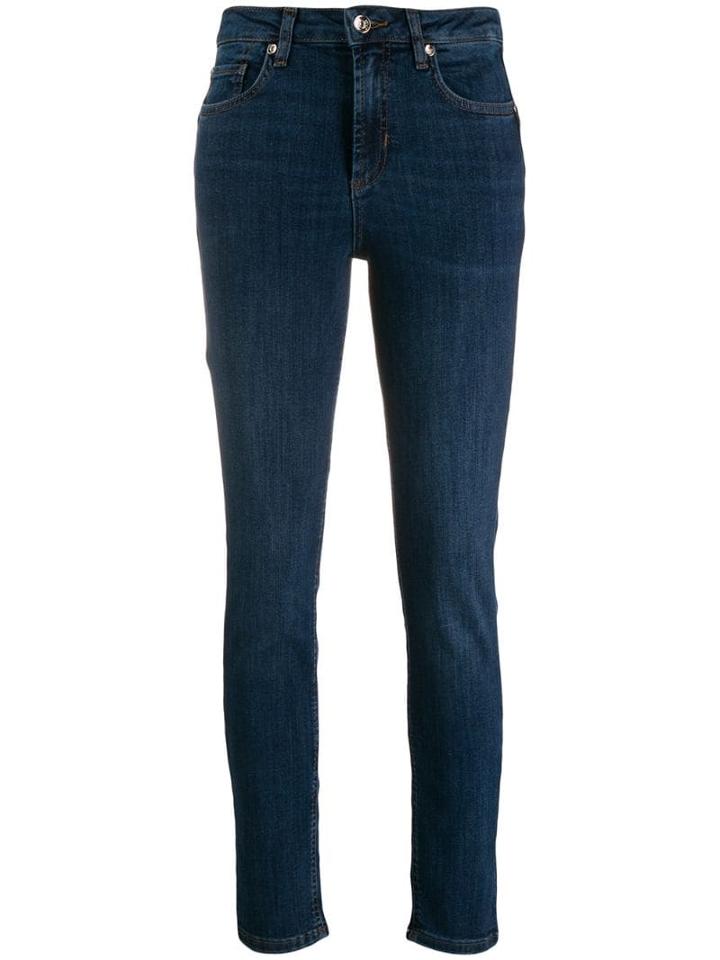 Liu Jo High Waisted Skinny Jeans - Blue