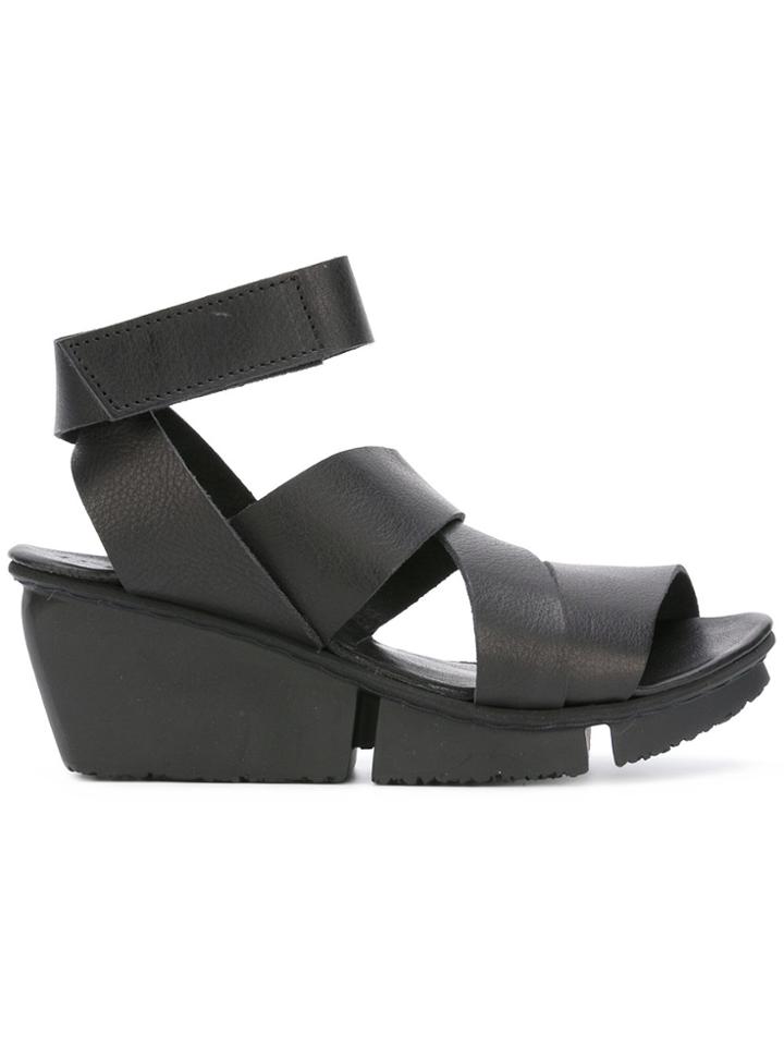 Trippen Cut-out Detail Sandals - Black