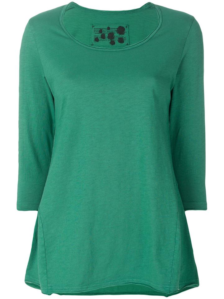 Rundholz Black Label Slim-fit Flared Top - Green