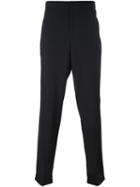 Stephan Schneider Straight Trousers, Men's, Size: Xs, Blue, Cotton/wool