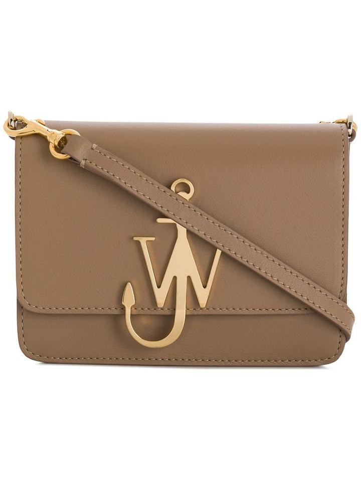 Jw Anderson Ash Anchor Logo Bag - Neutrals