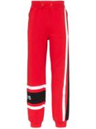 Givenchy Logo Stripe Track Pants - Red
