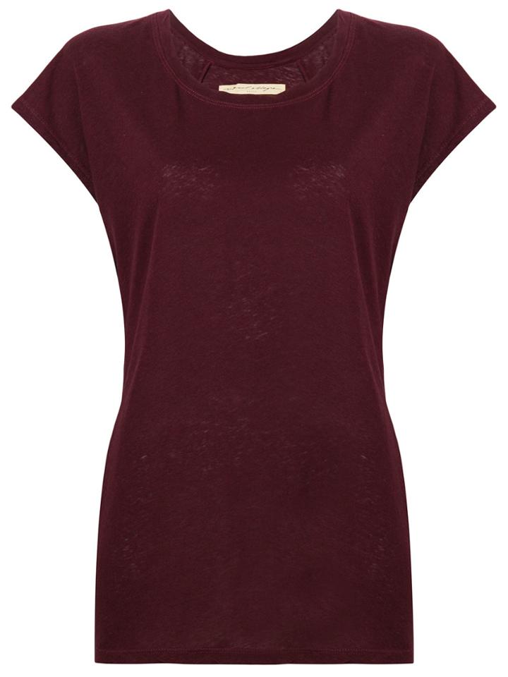 Raquel Allegra Round Neck T-shirt - Red