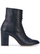 Jill Stuart Lace-up Ankle Boots - Blue