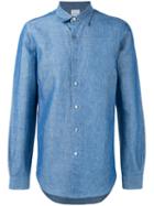 Paul Smith - Classic Shirt - Men - Cotton/linen/flax - S, Blue, Cotton/linen/flax