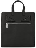 Fendi 'selleria' Bag Bugs Tote, Men's, Black, Leather