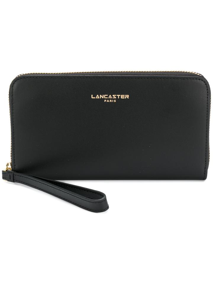 Lancaster All Around Zip Wallet - Black