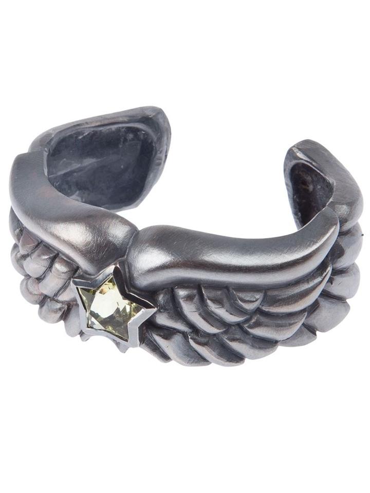 Franz Marfurt Lucerne Wings And Star Cuff, Women's, Grey