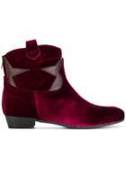Marc Ellis Ankle Boots - Red