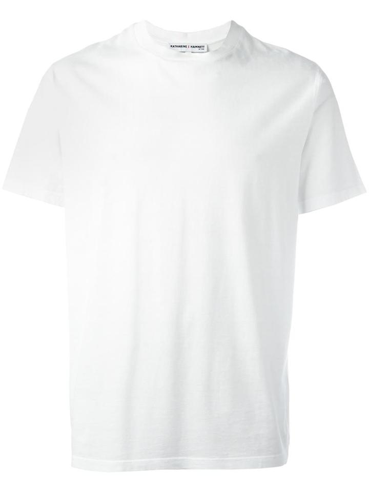 Katharine Hamnett 'katharine E Hamnett At Ymc' T-shirt, Adult Unisex, Size: Large, White, Organic Cotton