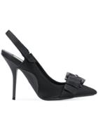 No21 Slingback Buckle Pumps - Black
