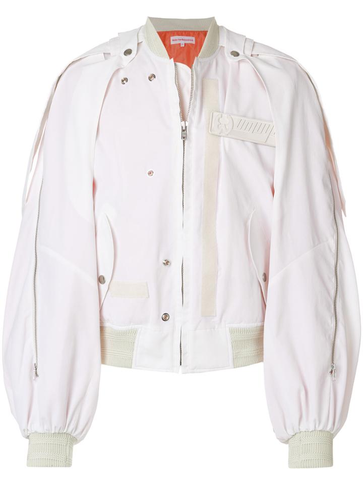 Walter Van Beirendonck Bomber Jacket - White