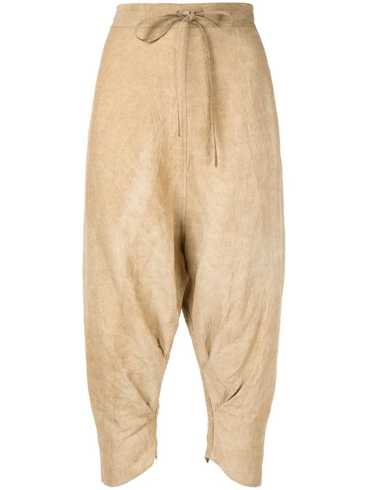 Forme D'expression Tapered Trousers - Brown