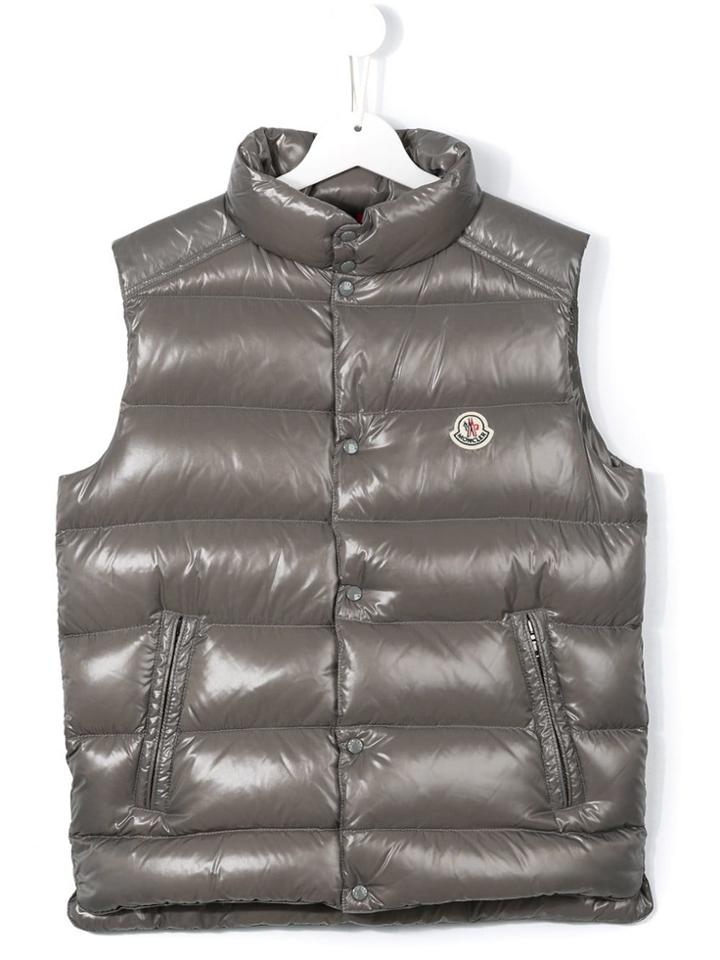 Moncler Kids 'tib' Padded Gilet - Grey