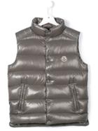 Moncler Kids 'tib' Padded Gilet - Grey