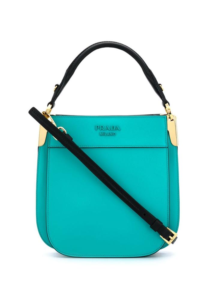 Prada Small Margit Tote - Blue
