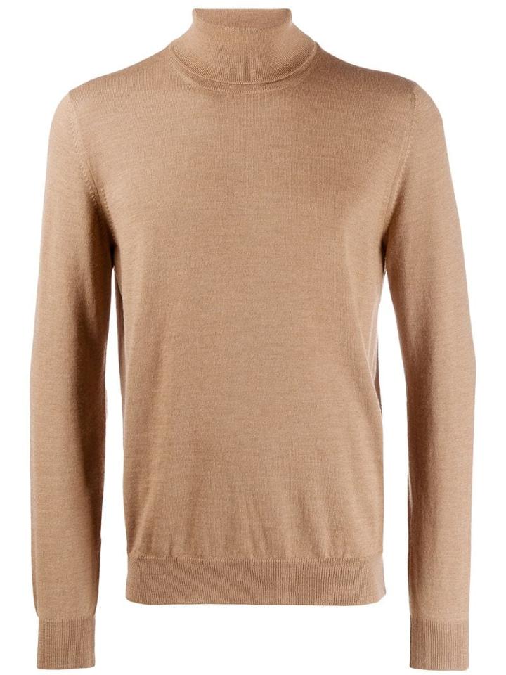 Tagliatore Turtleneck Sweatshirt - Brown