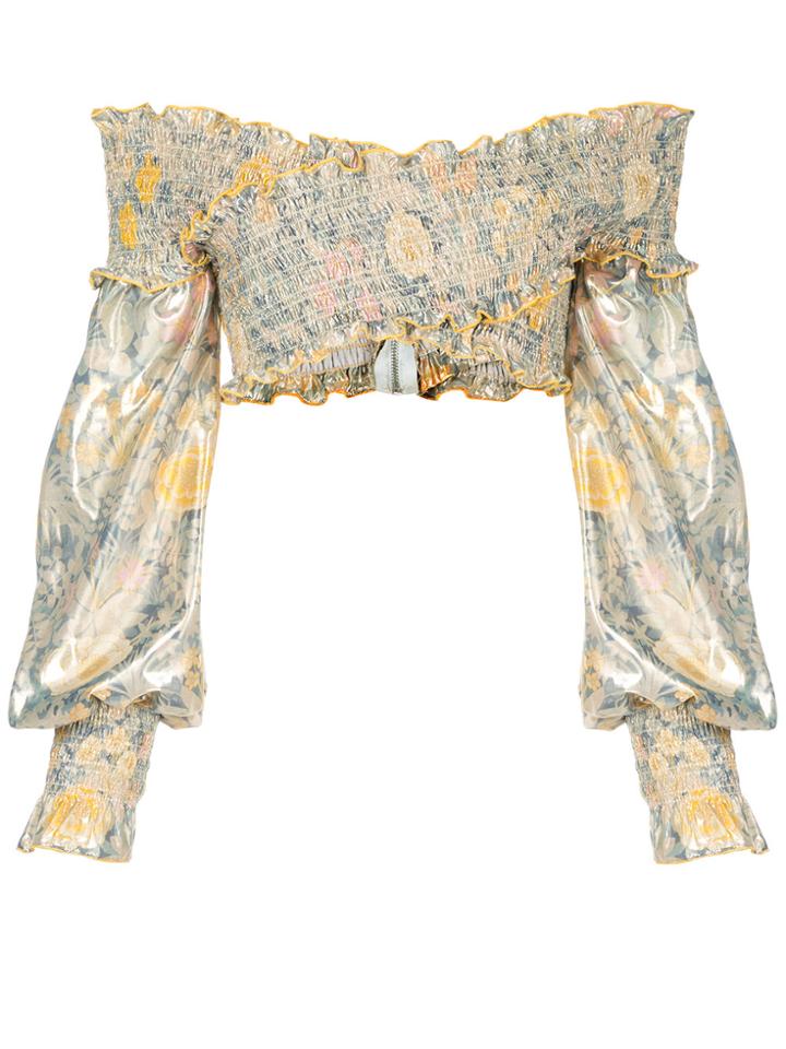 Alice Mccall Ring My Bell Blouse - Metallic