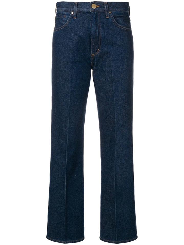Goldsign Straight Fit Trousers - Blue