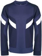 Neil Barrett Panelled Crew Neck Sweatshirt - Blue