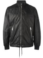 Diesel 'l-pone' Jacket, Men's, Size: Large, Black, Sheep Skin/shearling/polyester