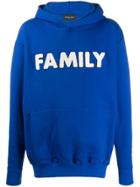 Family First Felpa Logo-print Hoodie - Blue