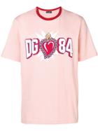 Dolce & Gabbana Heart Print T-shirt - Pink